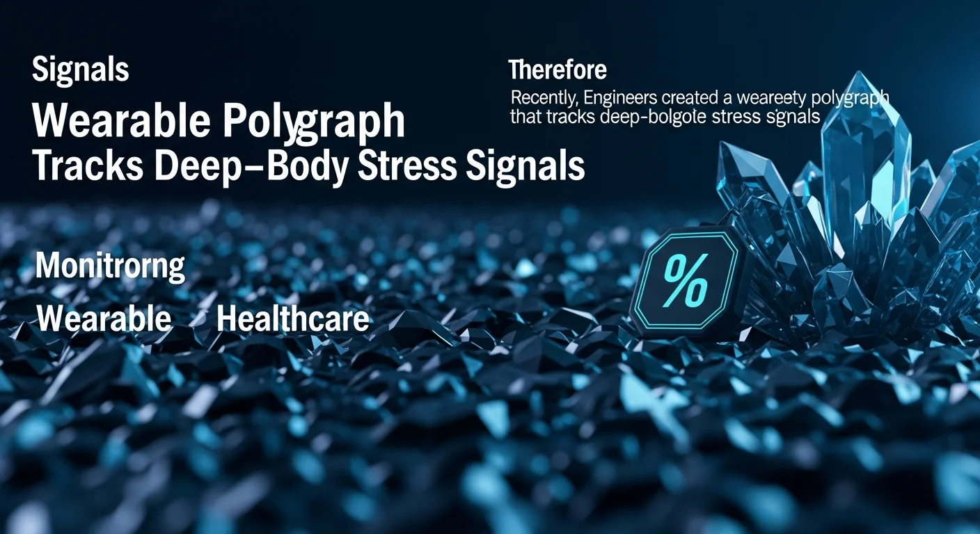 Wearable Polygraph Tracks Deep Stress, Reads Your Mind